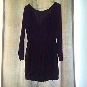 Converse. Little black dress